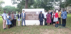 Delegation from the Japan MOFA and GAVI visit the Institute