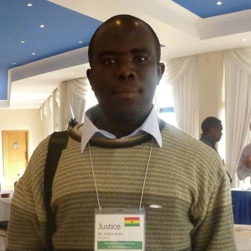 Dr. Justice Kumi, Chief Research Assistant